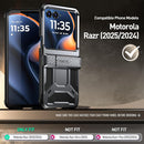 Moto Razr 2026 Rugged Kickstand Case – 20FT Drop