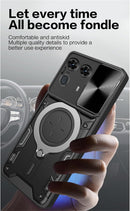 Motorola Edge 50 Ultra Sliding Phone Cover with Magnetic Case