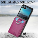 Motorola Razr+ 2023 Case Wallet with Card Holder Luxury PU Leather Protective Phone Case