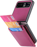 Motorola Razr+ 2023 Case Wallet with Card Holder Luxury PU Leather Protective Phone Case