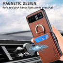 Motorola Razr+ 2023 Case Wallet with Card Holder Luxury PU Leather Protective Phone Case