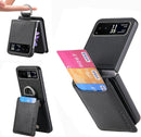 Motorola Razr+ 2023 Case Wallet with Card Holder Luxury PU Leather Protective Phone Case