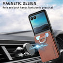 Motorola Razr+ 2023 Case Wallet with Card Holder Luxury PU Leather Protective Phone Case