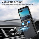 Motorola Razr+ 2023 Case Wallet with Card Holder Luxury PU Leather Protective Phone Case