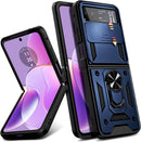 Motorola Razr 2023 Protective Magnetic Car Mount Ring Case