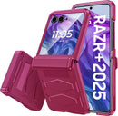 Motorola Razr Ultra Built - In Screen Protector Shockproof Smartphone Cover