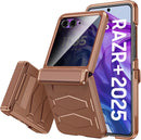 Motorola Razr Ultra Built - In Screen Protector Shockproof Smartphone Cover