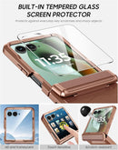 Motorola Razr Ultra Built - In Screen Protector Shockproof Smartphone Cover