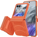 Motorola Razr Ultra Built - In Screen Protector Shockproof Smartphone Cover