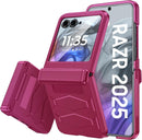 Motorola Razr Ultra Built - In Screen Protector Shockproof Smartphone Cover