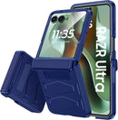 Motorola Razr Ultra Built - In Screen Protector Shockproof Smartphone Cover