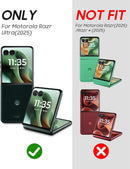 Motorola Razr Ultra Built - In Screen Protector Shockproof Smartphone Cover