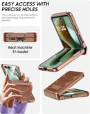 Motorola Razr Ultra Built - In Screen Protector Shockproof Smartphone Cover