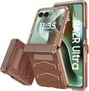 Motorola Razr Ultra Built - In Screen Protector Shockproof Smartphone Cover