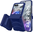 Motorola Razr Ultra Built - In Screen Protector Shockproof Smartphone Cover