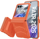 Motorola Razr Ultra Built - In Screen Protector Shockproof Smartphone Cover