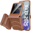 Motorola Razr Ultra Built - In Screen Protector Shockproof Smartphone Cover