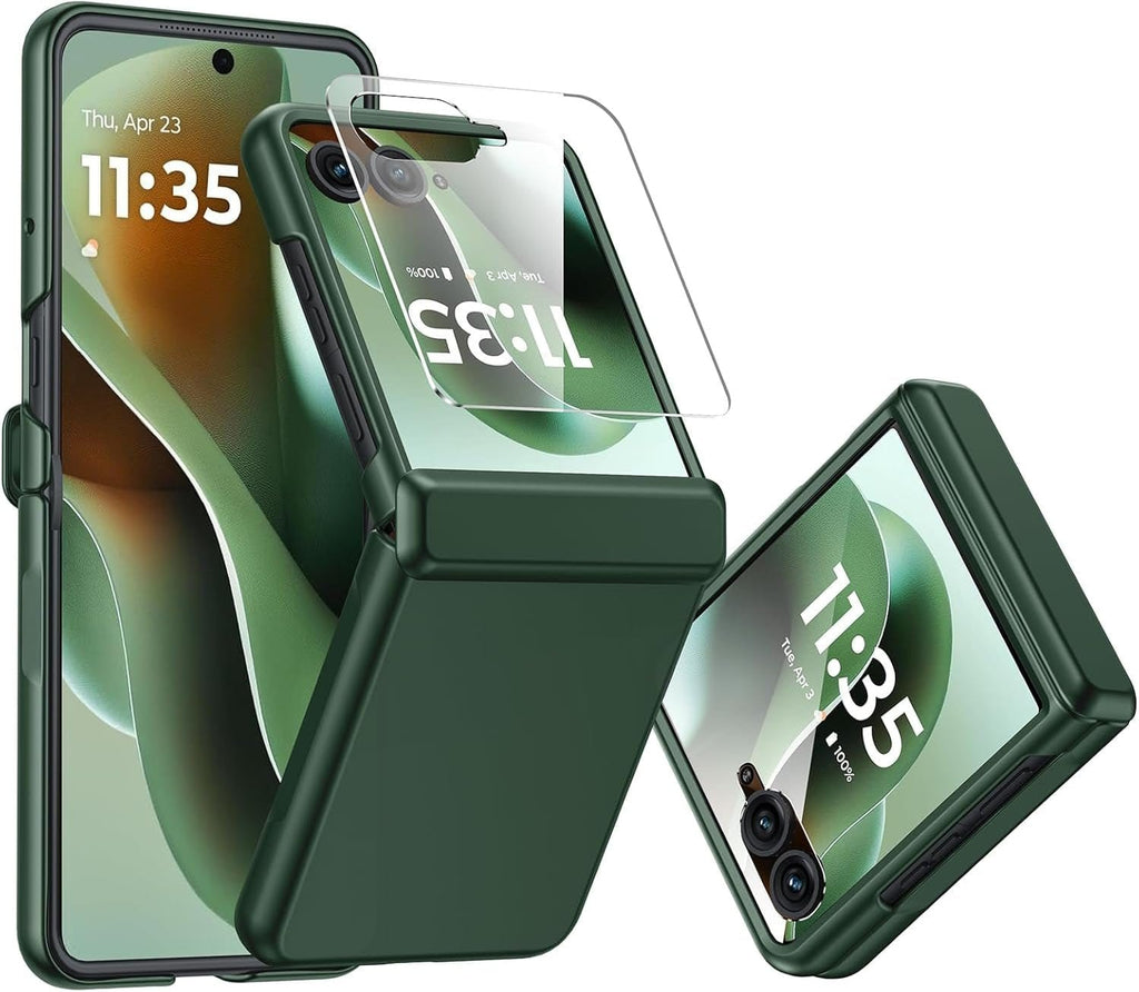 Motorola Razr Ultra Hinge Protection & Built-In Screen Protector Case