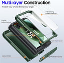 Motorola Razr Ultra Hinge Protection & Built - In Screen Protector Case