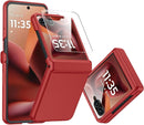 Motorola Razr Ultra Hinge Protection & Built - In Screen Protector Case
