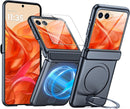 Motorola Razr Ultra Hinge Protection & Built - In Screen Protector Case
