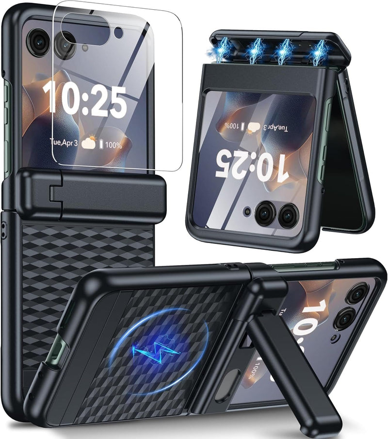 Motorola Razr Ultra Hinge ProtectionKickstand Built-In Screen Protect Motorola Razr Ultra Hinge ProtectionKickstand Built-In Screen Protect