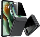 Motorola Razr Ultra Privacy Screen Protector & Hinge Protection Case