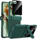 Motorola Razr Ultra Privacy Screen Protector Kickstand & Hinge Protection Cover