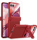 Motorola Razr Ultra Privacy Screen Protector Kickstand & Hinge Protection Cover