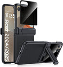 Motorola Razr Ultra Privacy Screen Protector Kickstand & Hinge Protection Cover