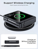 Motorola Razr Ultra Privacy Screen Protector Kickstand & Hinge Protection Cover