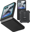 Motorola Razr Ultra/Plus Built - In Screen Protector & Support Wireless Charging Slim Cover