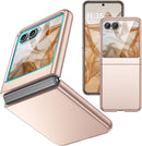 Motorola Razr Ultra/Plus Built - In Screen Protector & Support Wireless Charging Slim Cover