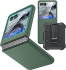 Motorola Razr Ultra/Plus Built - In Screen Protector & Support Wireless Charging Slim Cover
