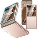 Motorola Razr Ultra/Plus Built - In Screen Protector & Support Wireless Charging Slim Cover