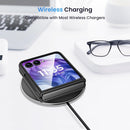 Motorola Razr Ultra/Plus Built - In Screen Protector & Support Wireless Charging Slim Cover