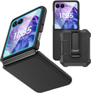 Motorola Razr Ultra/Plus Built - In Screen Protector & Support Wireless Charging Slim Cover