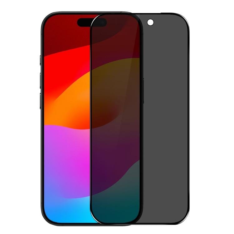 NORTHJO A++ 28 Degree Privacy Full Glue Silk Printing Tempered Glass Film