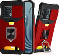 OnePlus 10 Pro Case with Camera Cover & Kickstand, Slide Lens Cover Full Protect