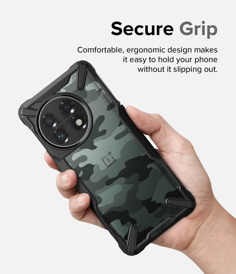 OnePlus 11 5G Case Camouflage Hard Shockproof Advanced Protective Cover - Camo Black - Gorilla Cases