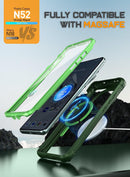 OnePlus 12 5G Built - in Screen Protector Full Body Shockproof Rugged Clear Cover Case