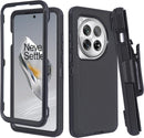 OnePlus 12 Shockproof Dual Layer Rugged Protective Case Holster