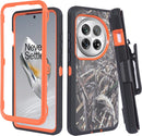 OnePlus 12 Shockproof Dual Layer Rugged Protective Case Holster