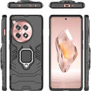 OnePlus 12R Heavy Duty Magnetic Kickstand Car Holder Ring Phone Case