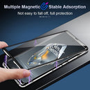 OnePlus 12R Magnetic Body Metal Frame Tempered Glass Case