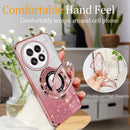 Oneplus 13R Glitter Silicone TPU Cover Ring Stand