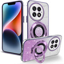 Oneplus 13R Glitter Silicone TPU Cover Ring Stand