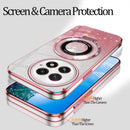 Oneplus 13R Glitter Silicone TPU Cover Ring Stand