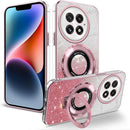 Oneplus 13R Glitter Silicone TPU Cover Ring Stand