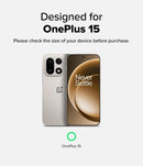 OnePlus 15 Clear Bumper Case – MagSafe Heavy Duty